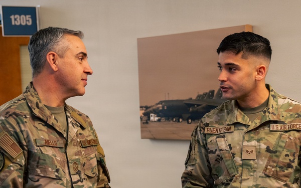 Global Strike Command Team Visits 2 BW to Engage with Airmen, B-52 Mission