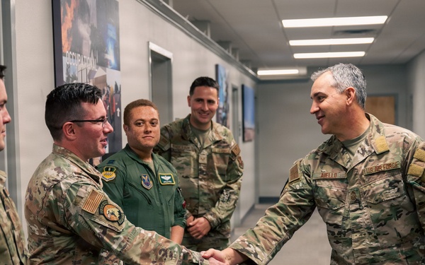 Global Strike Command Team Visits 2 BW to Engage with Airmen, B-52 Mission