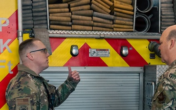 Global Strike Command Team Visits 2 BW to Engage with Airmen, B-52 Mission