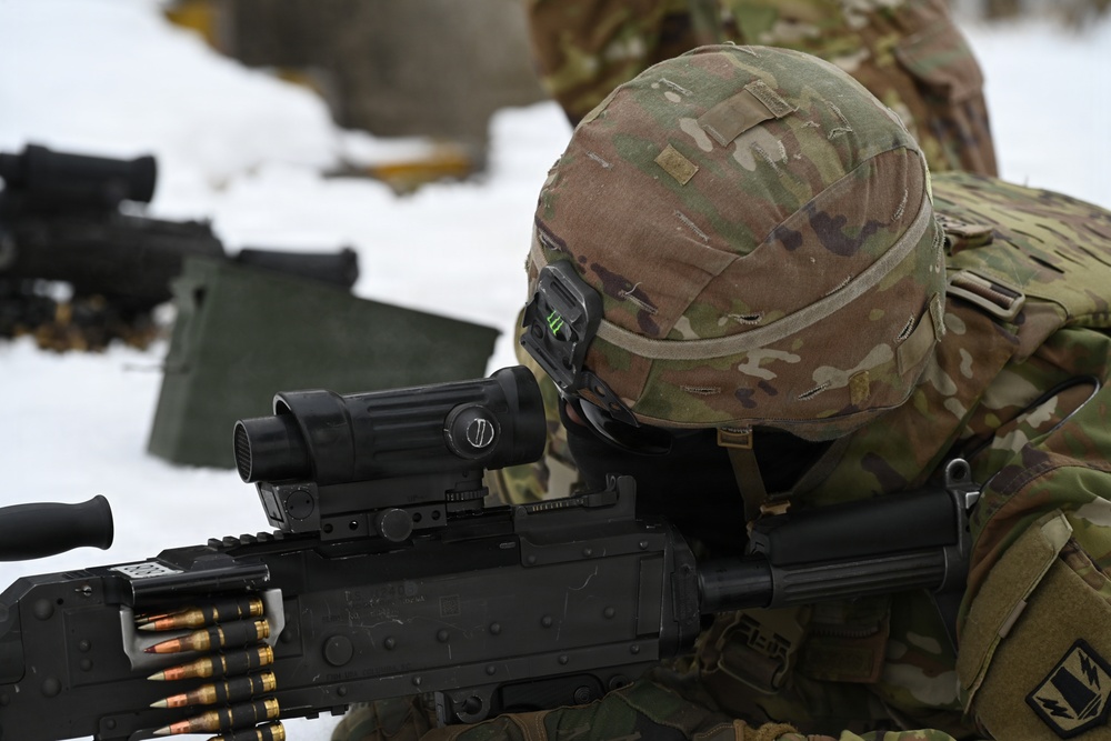 41st Field Artillery Brigade M240B Range