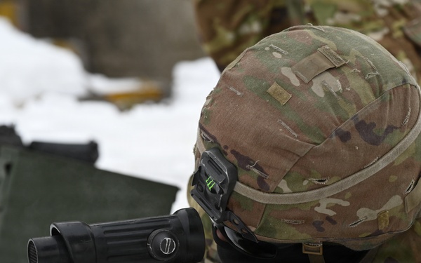 41st Field Artillery Brigade M240B Range