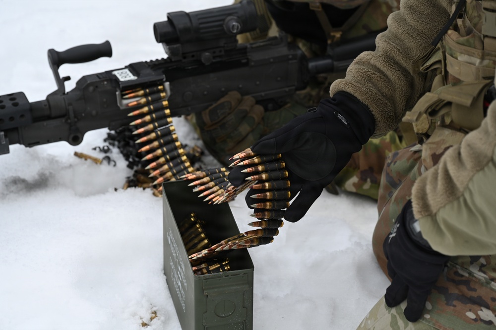 41st Field Artillery Brigade M240B Range