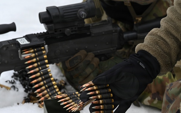 41st Field Artillery Brigade M240B Range