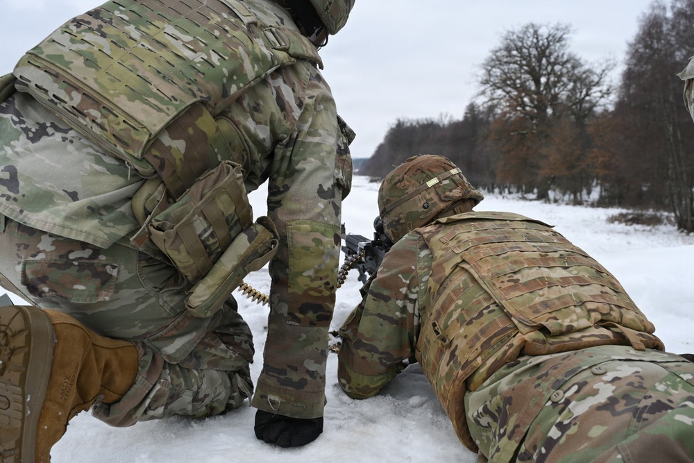 41st Field Artillery Brigade M240B Range
