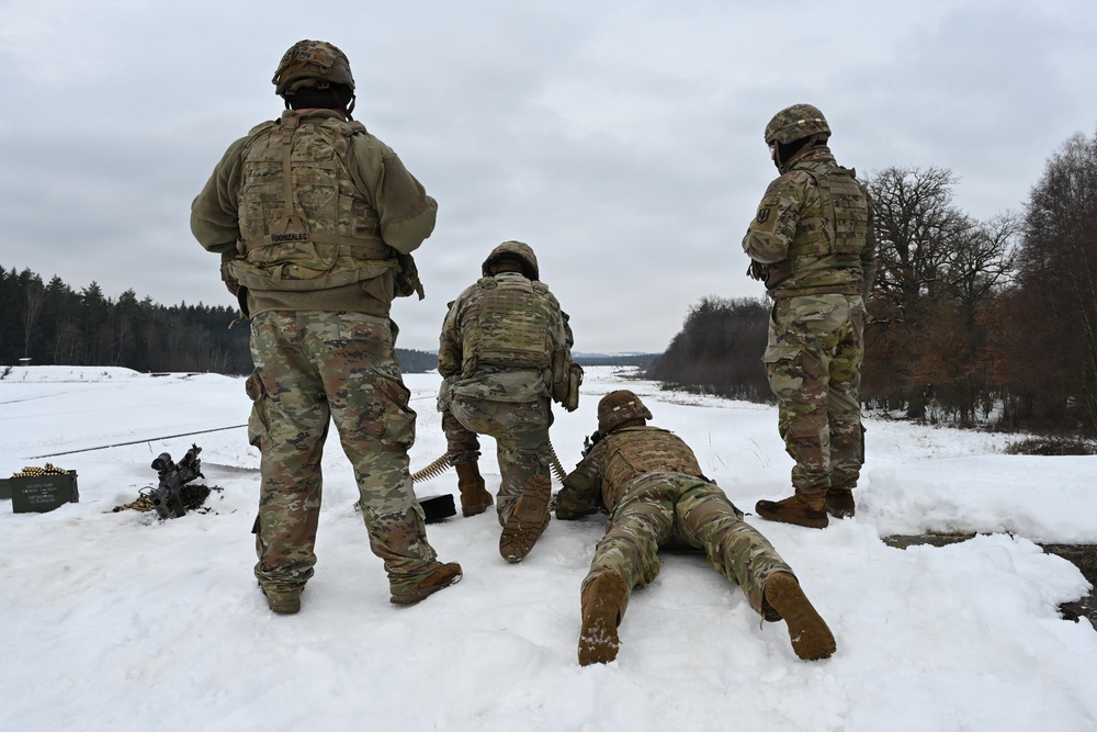 41st Field Artillery Brigade M240B Range