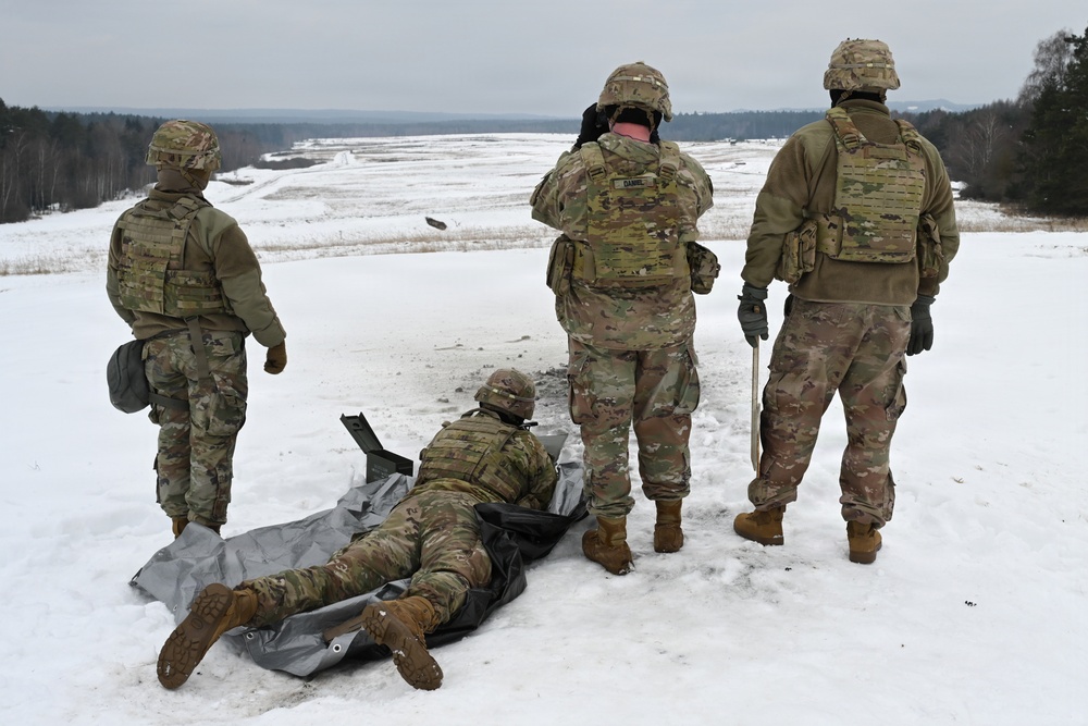 41st Field Artillery Brigade M240B Range