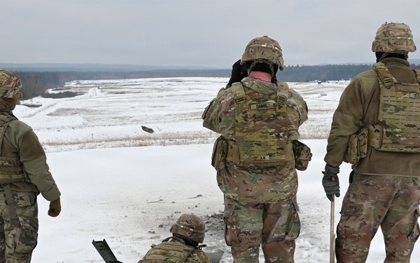 41st Field Artillery Brigade M240B Range