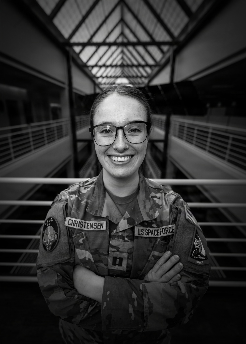 U.S. Space Force Capt. Rebecca Christensen