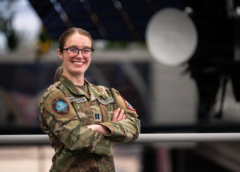 U.S. Space Force Capt. Rebecca Christensen