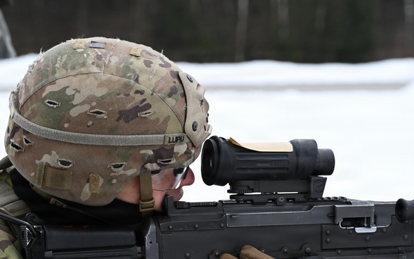 41st Field Artillery Brigade M240B Range