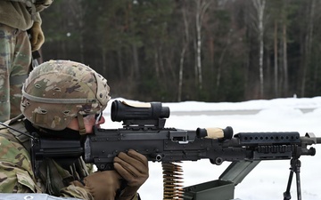 41st Field Artillery Brigade M240B Range