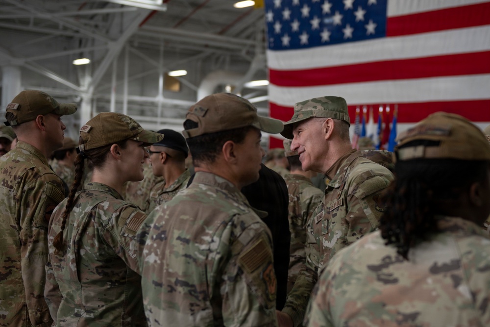103d Airlift Wing Hosts Home Coming Ceremony