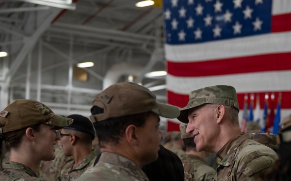 103d Airlift Wing Hosts Home Coming Ceremony