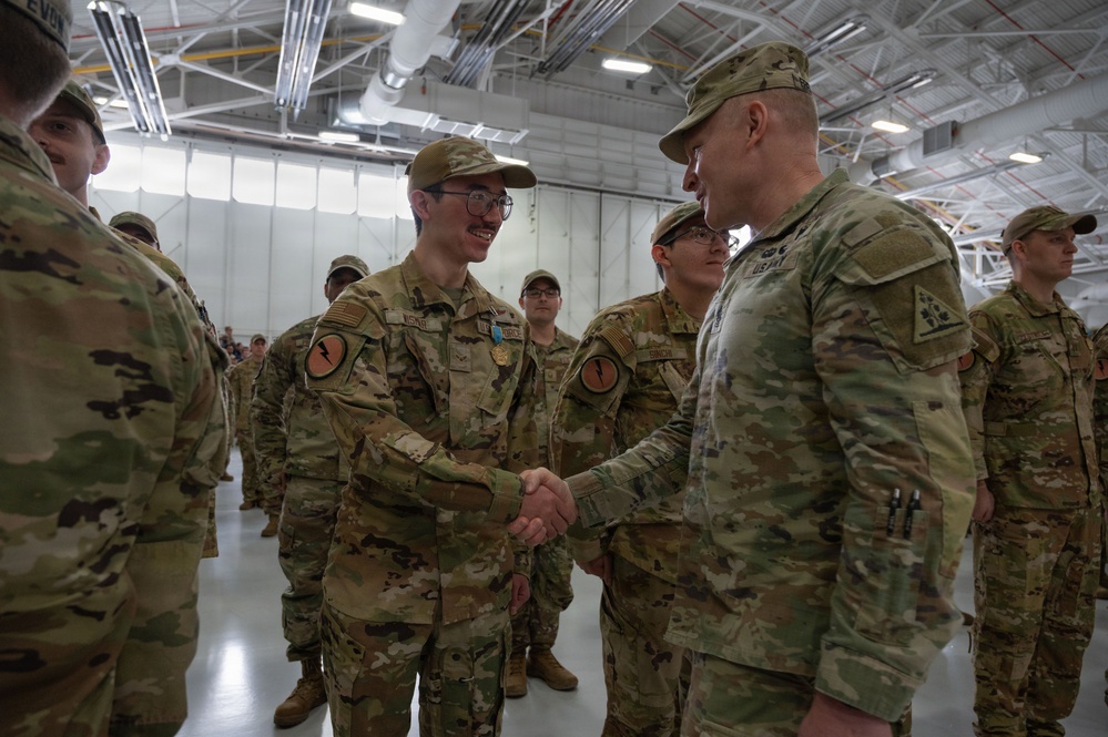 103d Airlift Wing Hosts Home Coming Ceremony