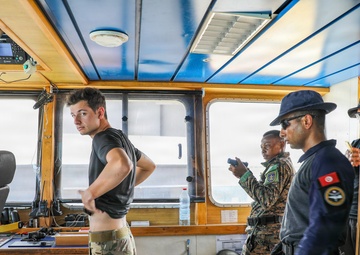 Partner nations participate in visit, board, search and seizure training in Port Louis, Mauritius