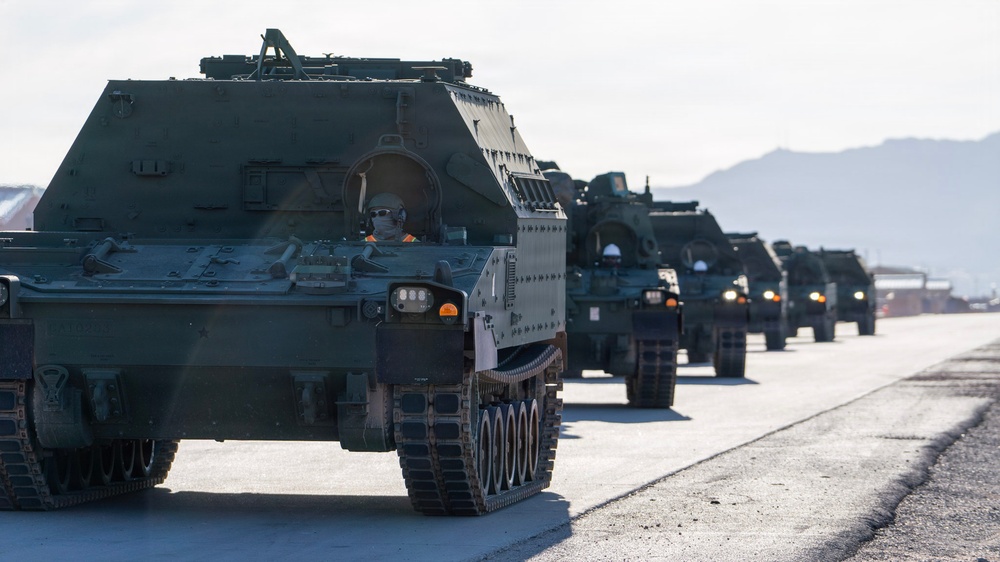 1st Armored Division Artillery Modernizes Fires with Arrival of New M109A7 Paladins