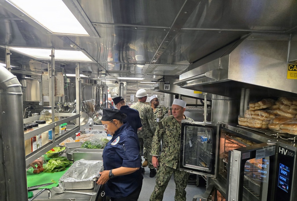 NAVSUP FLC Jacksonville NFMT supports USS Ted Stevens (DDG 128)