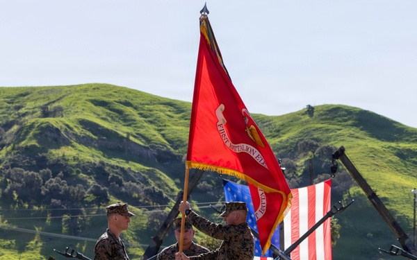 1st Bn., 11th Marines holds change of command ceremony