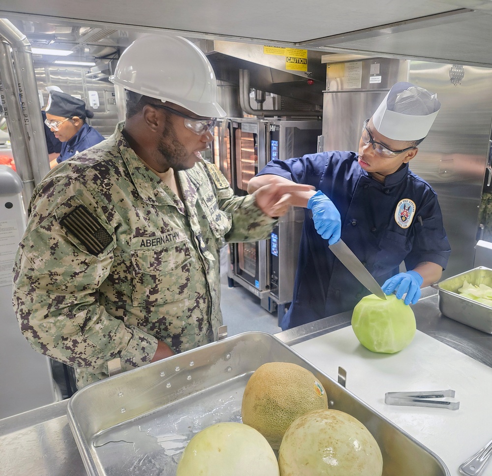 NAVSUP FLC Jacksonville NFMT supports USS Ted Stevens (DDG 128)