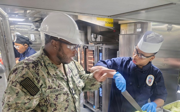 NAVSUP FLC Jacksonville NFMT supports USS Ted Stevens (DDG 128)