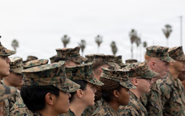 The Commandant, Gen. Eric M. Smith visits with 11th MEU Marines, Sailors