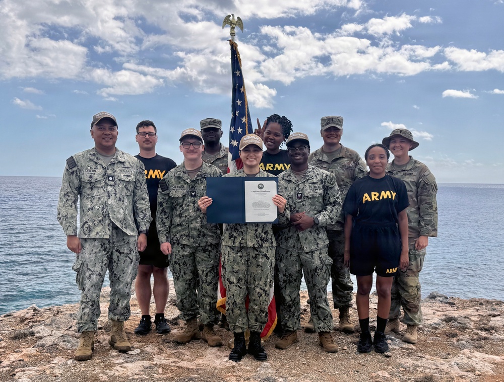 RS3 Gonzales reenlists