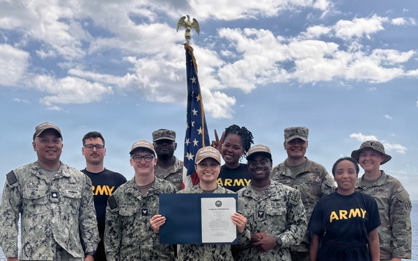 RS3 Gonzales reenlists