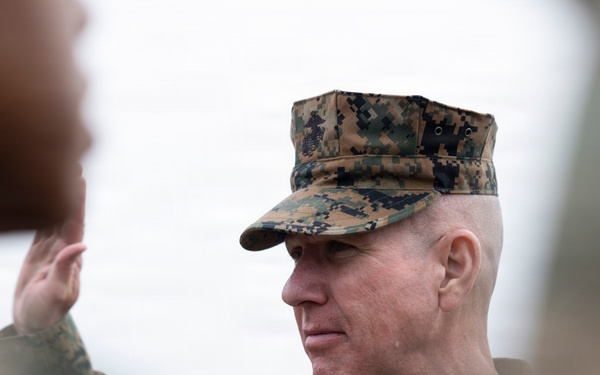The Commandant, Gen. Eric M. Smith visits with 11th MEU Marines, Sailors