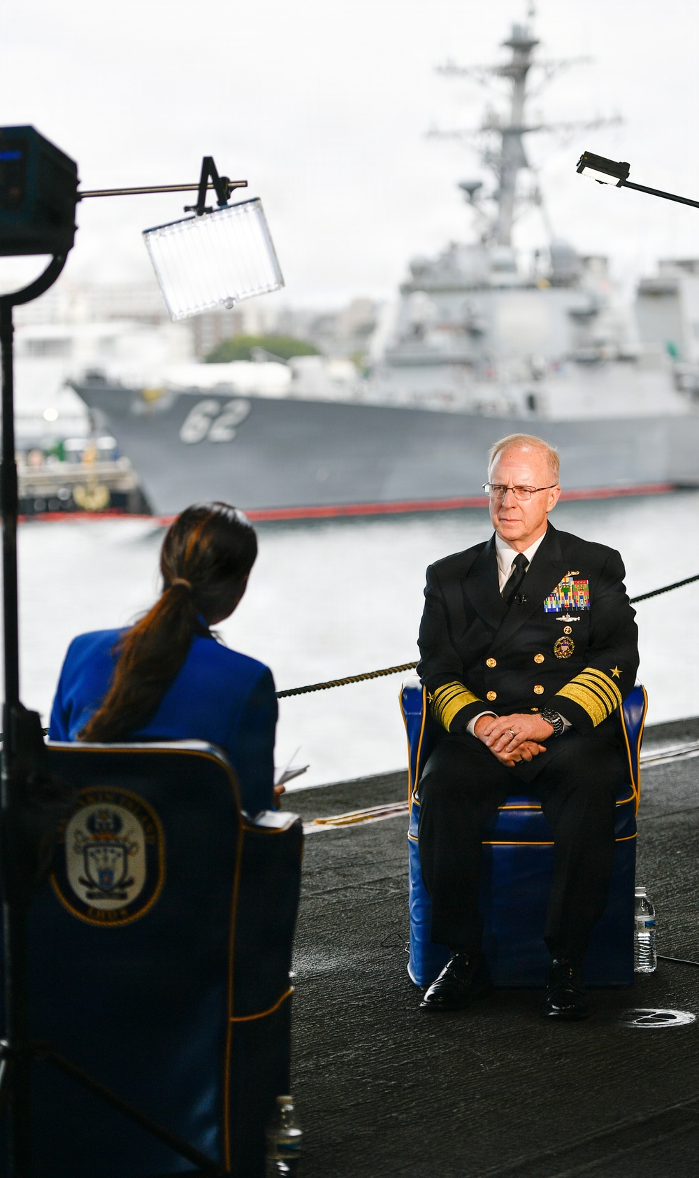 Chief of Naval Operations Adm. Daryl Caudle Hosts All Hands Call