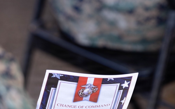 2nd Bn., 11th Marines holds change of command ceremony