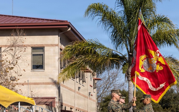 2nd Bn., 11th Marines holds change of command ceremony