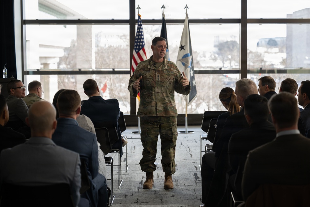 Chief of Space Operations opens commandant’s lecture series at Johns Hopkins