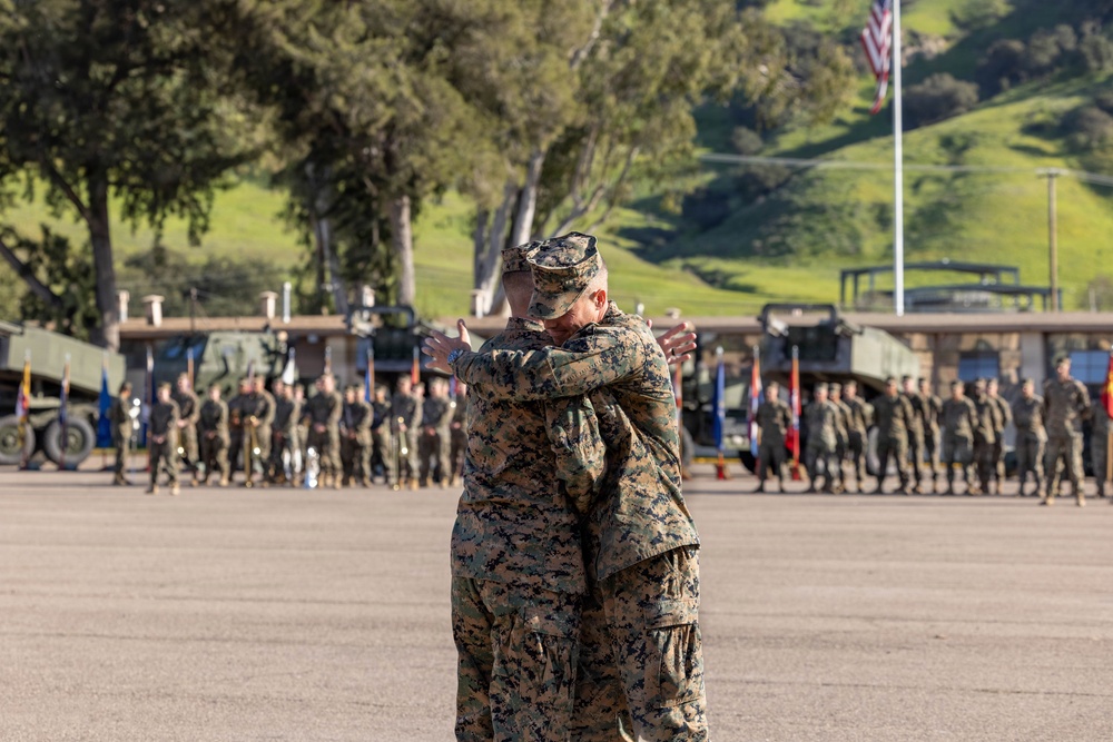 2nd Bn., 11th Marines holds change of command ceremony