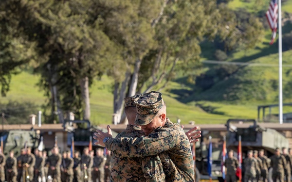 2nd Bn., 11th Marines holds change of command ceremony