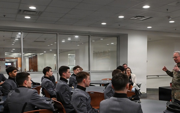 USMA Men's Gymnastics Team Visits The Pentagon