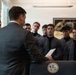 USMA Men's Gymnastics Team Visits The Pentagon