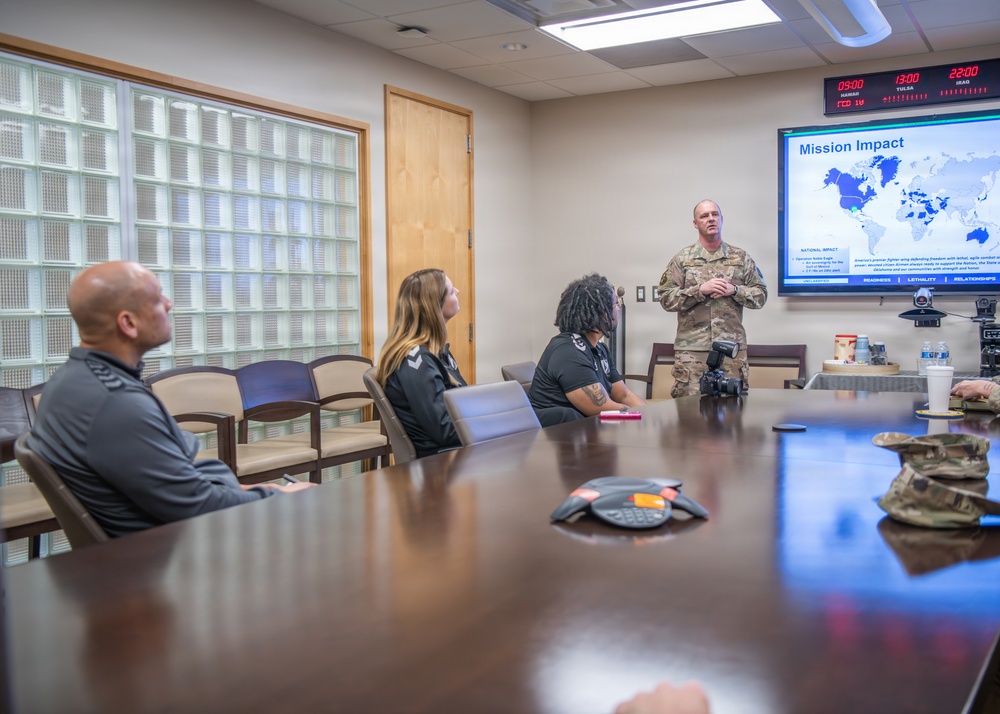 FC Tulsa visits 138th Fighter Wing