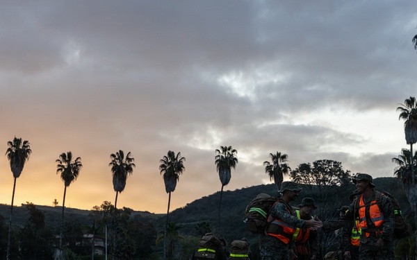 All Hands on… the Trail: Dental Battalion participates in a 5k hike