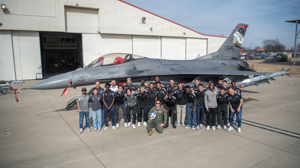 FC Tulsa visits 138th Fighter Wing