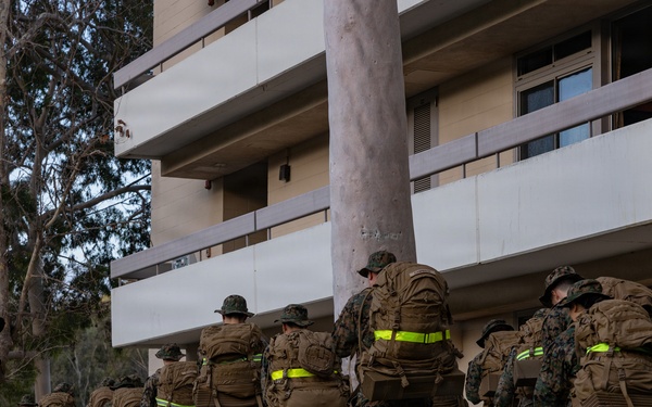 All Hands on… the Trail: Dental Battalion participates in a 5k hike