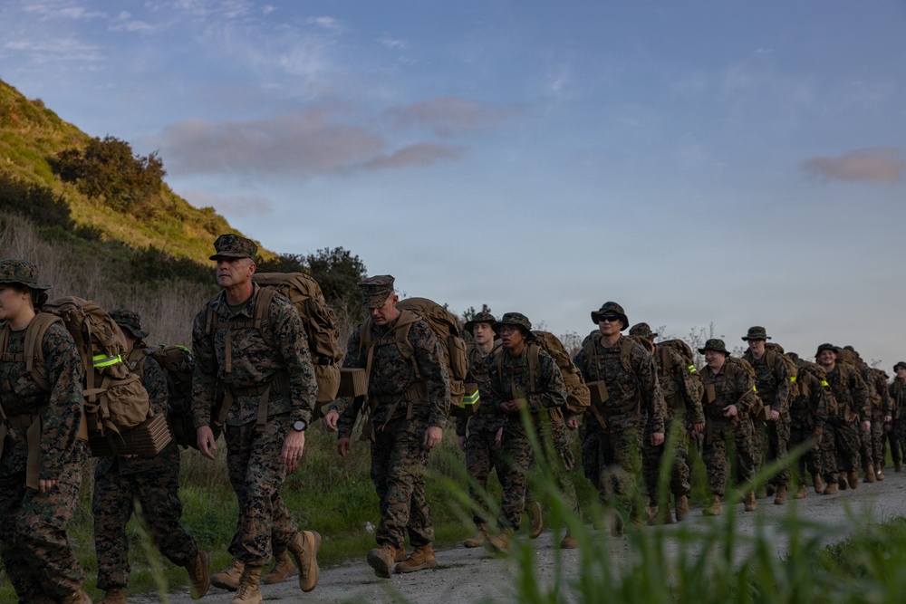 All Hands on… the Trail: Dental Battalion participates in a 5k hike