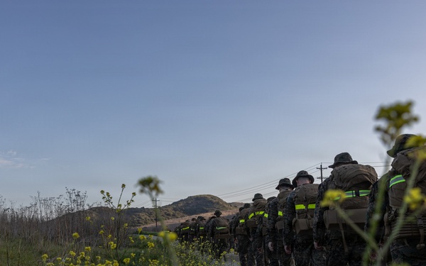 All Hands on… the Trail: Dental Battalion participates in a 5k hike