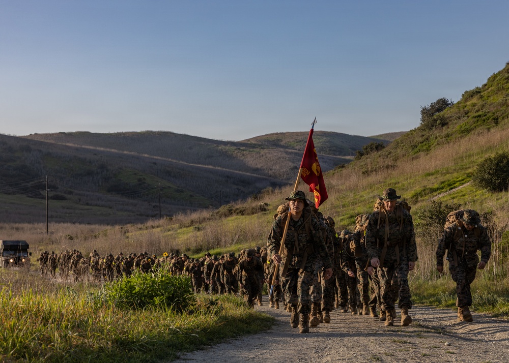 All Hands on… the Trail: Dental Battalion participates in a 5k hike