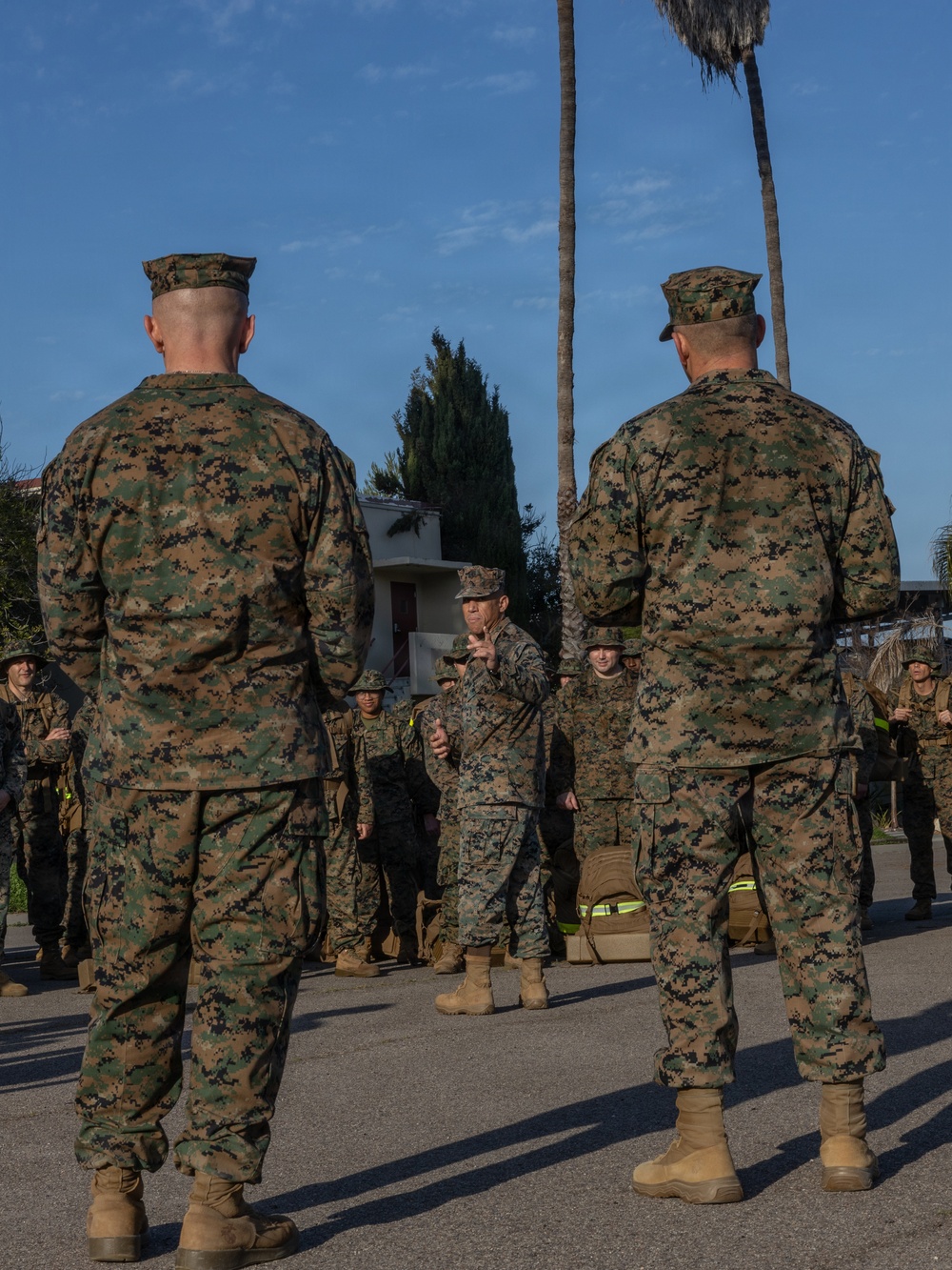 All Hands on… the Trail: Dental Battalion participates in a 5k hike