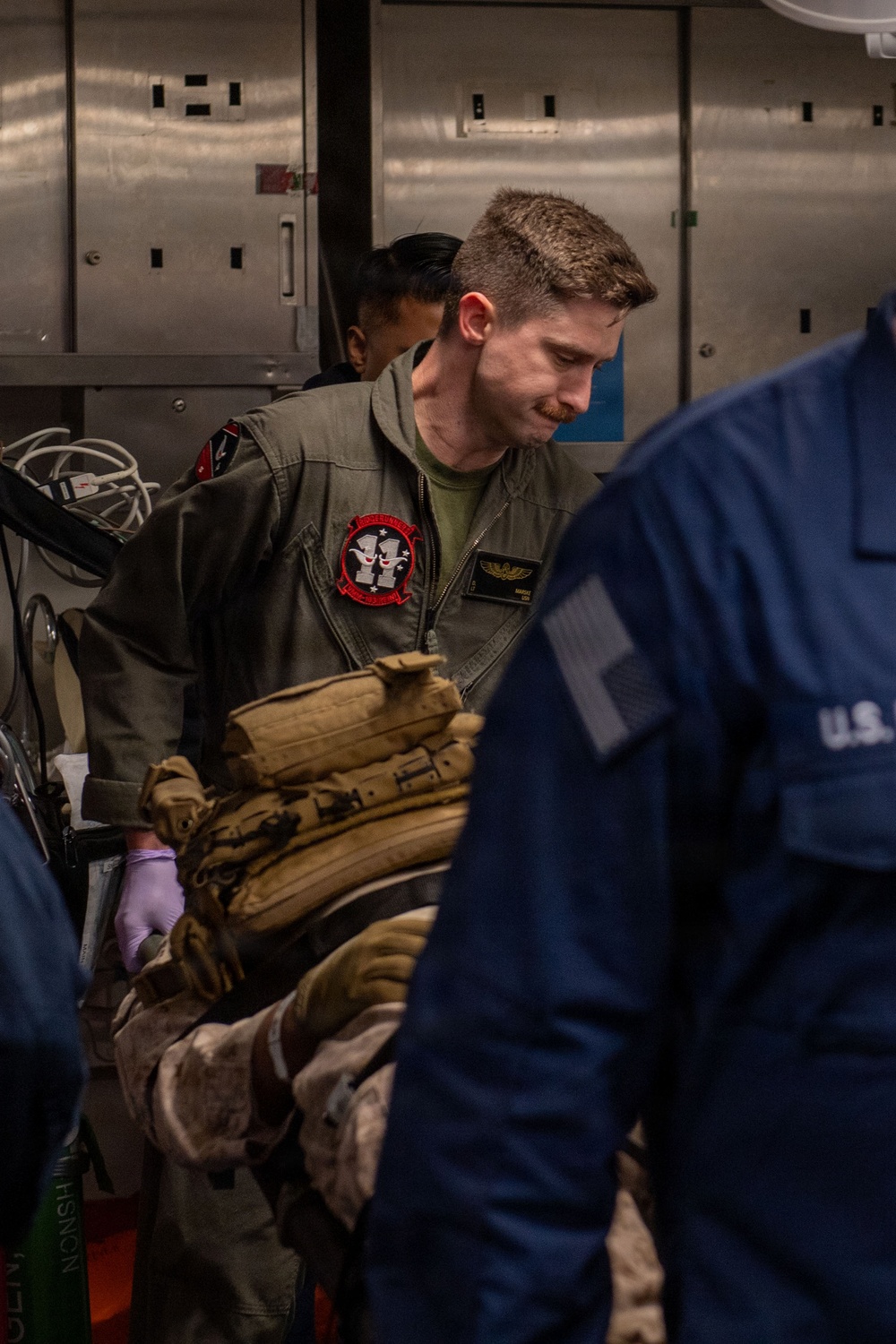 USS Boxer Conducts Mass Casualty Drills