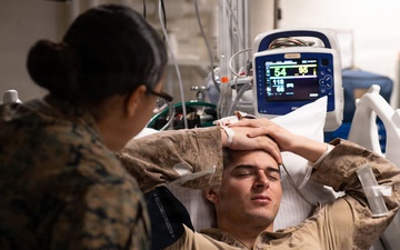 USS Boxer Conducts Mass Casualty Drills