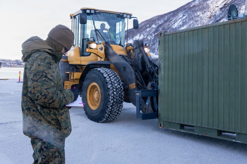 CORE 26 | Logistics Marines Conduct Port Operations for Arctic Exercise
