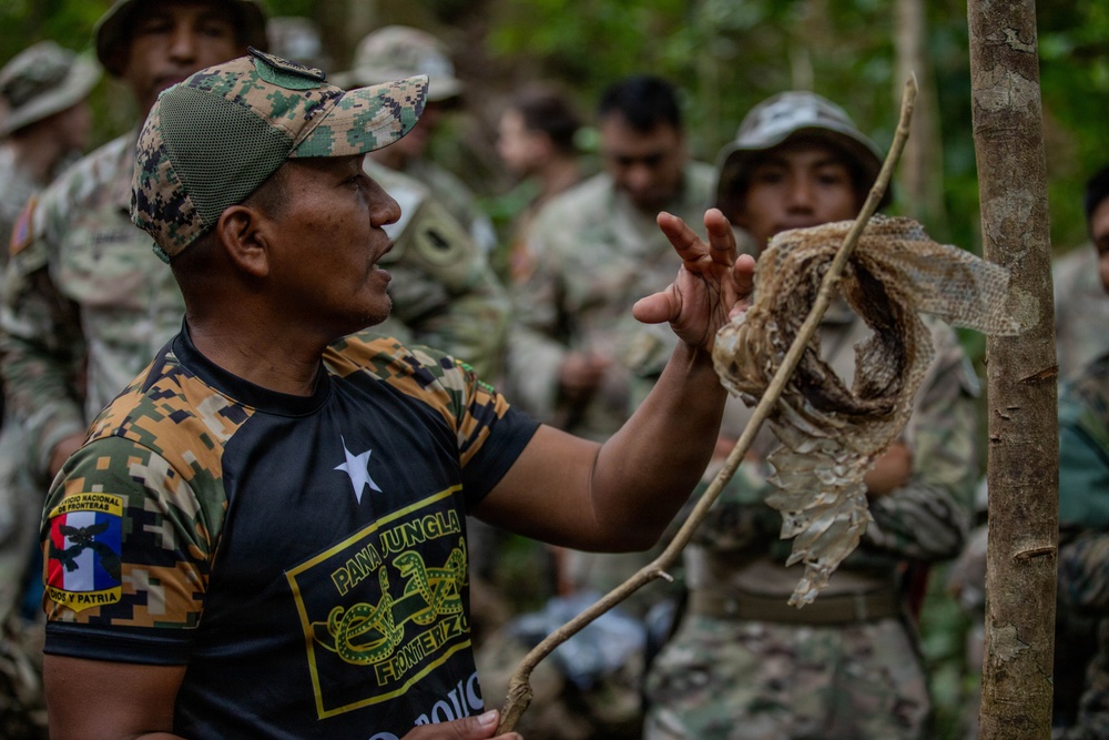 Jungle Operations Training Course - Panama: Jungle Traps and Crafting Training