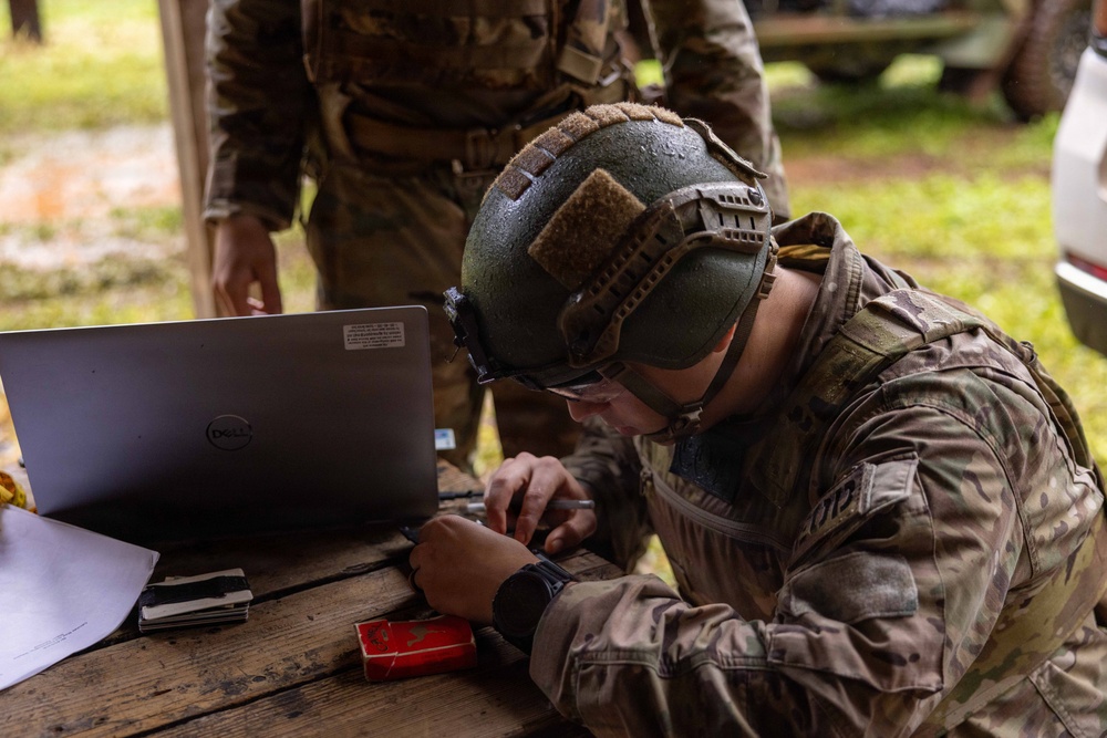 USARPAC EOD Day 2 Competition Lanes