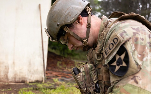 USARPAC EOD Day 2 Competition Lanes